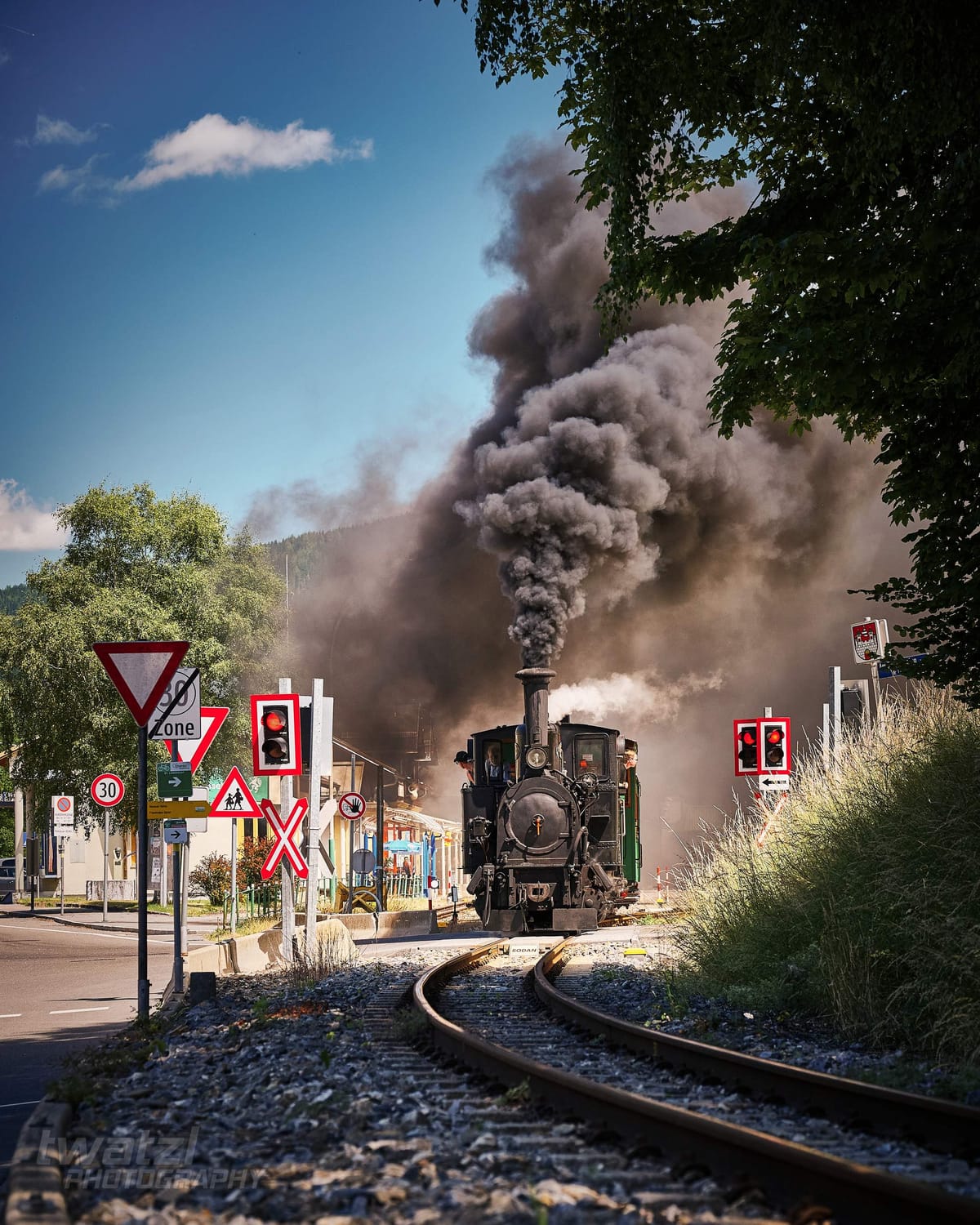 Sommerlicher Taurachbahn Sonderzug nach Murau