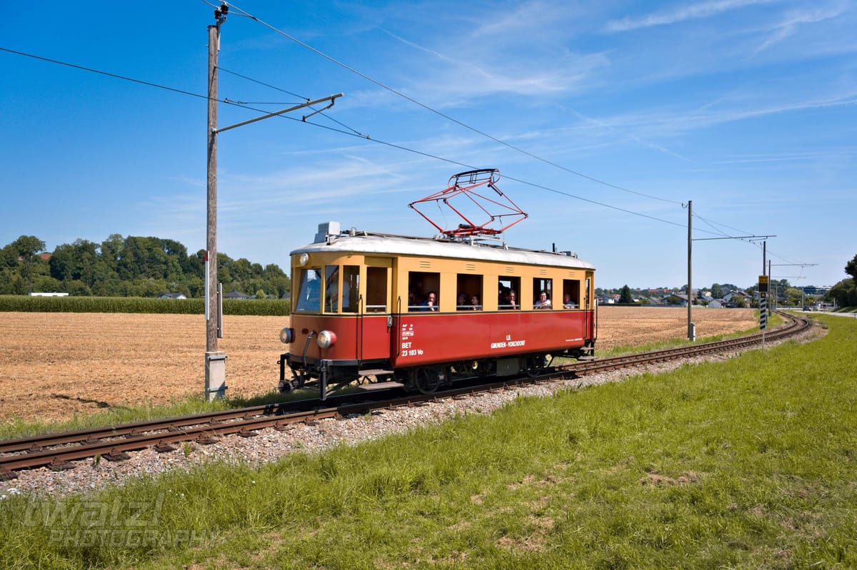 Nostalgietag auf der Vorchdorferbahn und Traunseetram