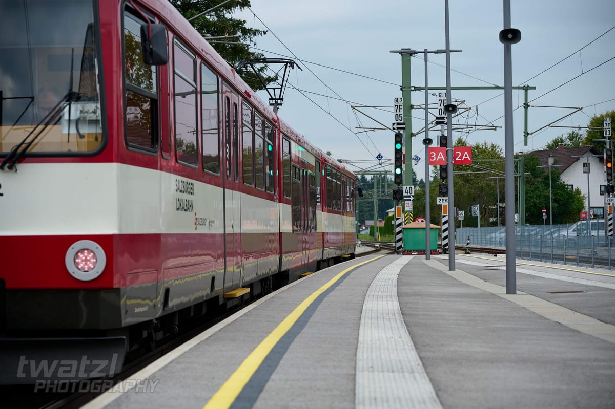 Unterwegs auf der Salzburger Lokalbahn