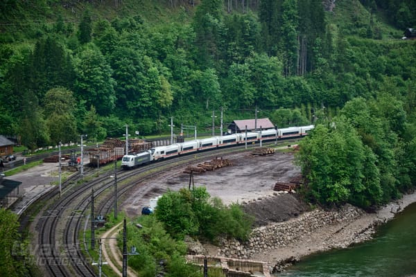 Talgo-Testfahrten im Gesäuse